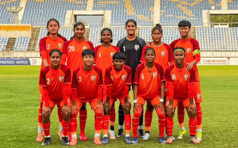 India U17 women beat Myanmar with a late comeback