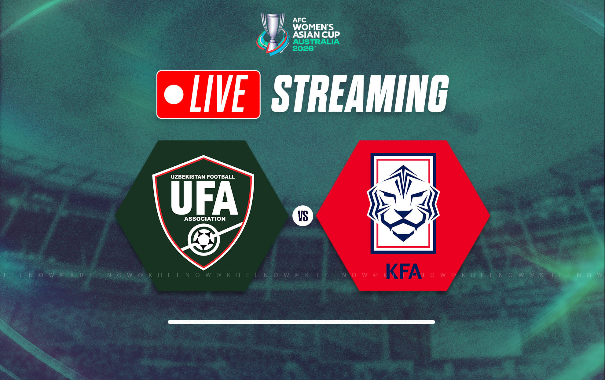 South Korea vs Uzbekistan Live Streaming: When and where to watch AFC Womens Asian Cup 2026 match live?