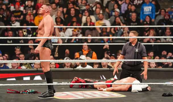 WATCH Gunther unmasks Dragon Lee on WWE RAW