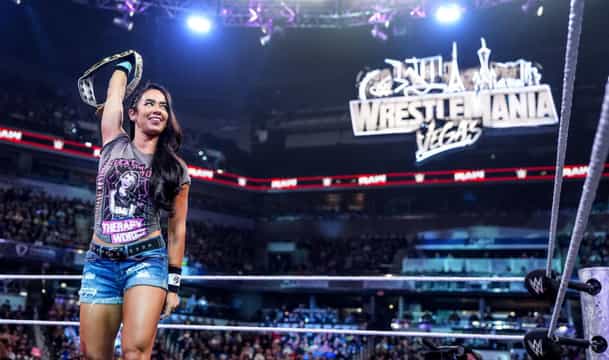 WWE RAW AJ Lee WrestleMania 42