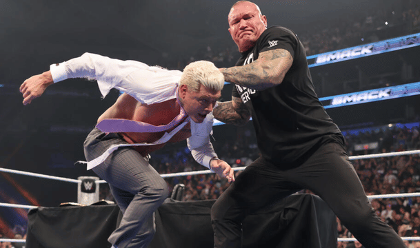 WWE SmackDown Randy Orton turns on Cody Rhodes