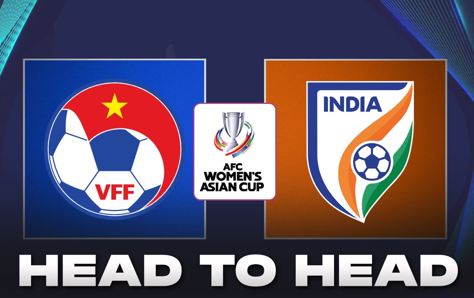 AFC Women's Asian Cup 2026: Vietnam vs India Head-to-Head record