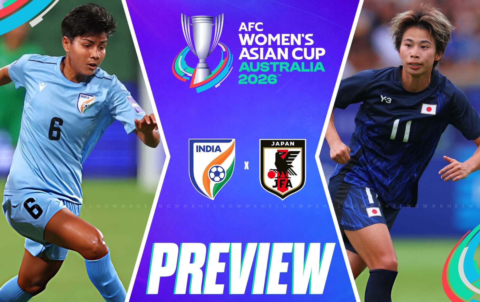 India face Japan in a tough AFC Women’s Asian Cup 2026 clash
