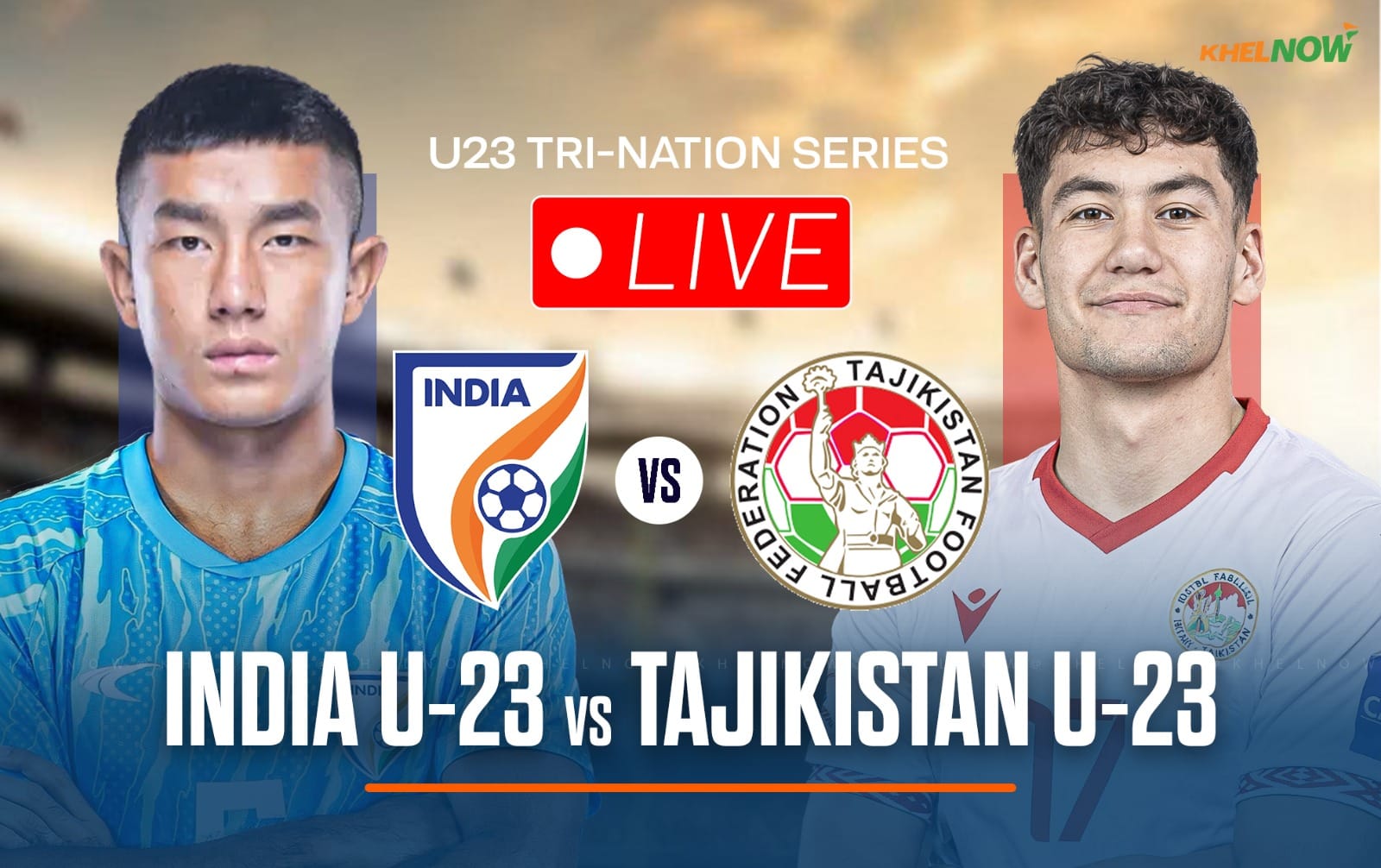 India U-23 vs Tajikistan U-23 Live: Follow U23 Tri-Nation friendly 2026 Live