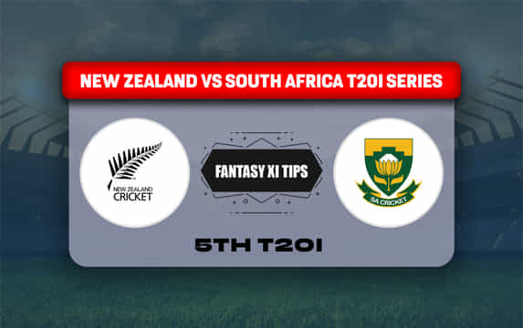 NZ vs SA Dream11 Prediction, Dream11 Playing XI, Today Match 5th T20I, South Africa tour of New Zealand 2026