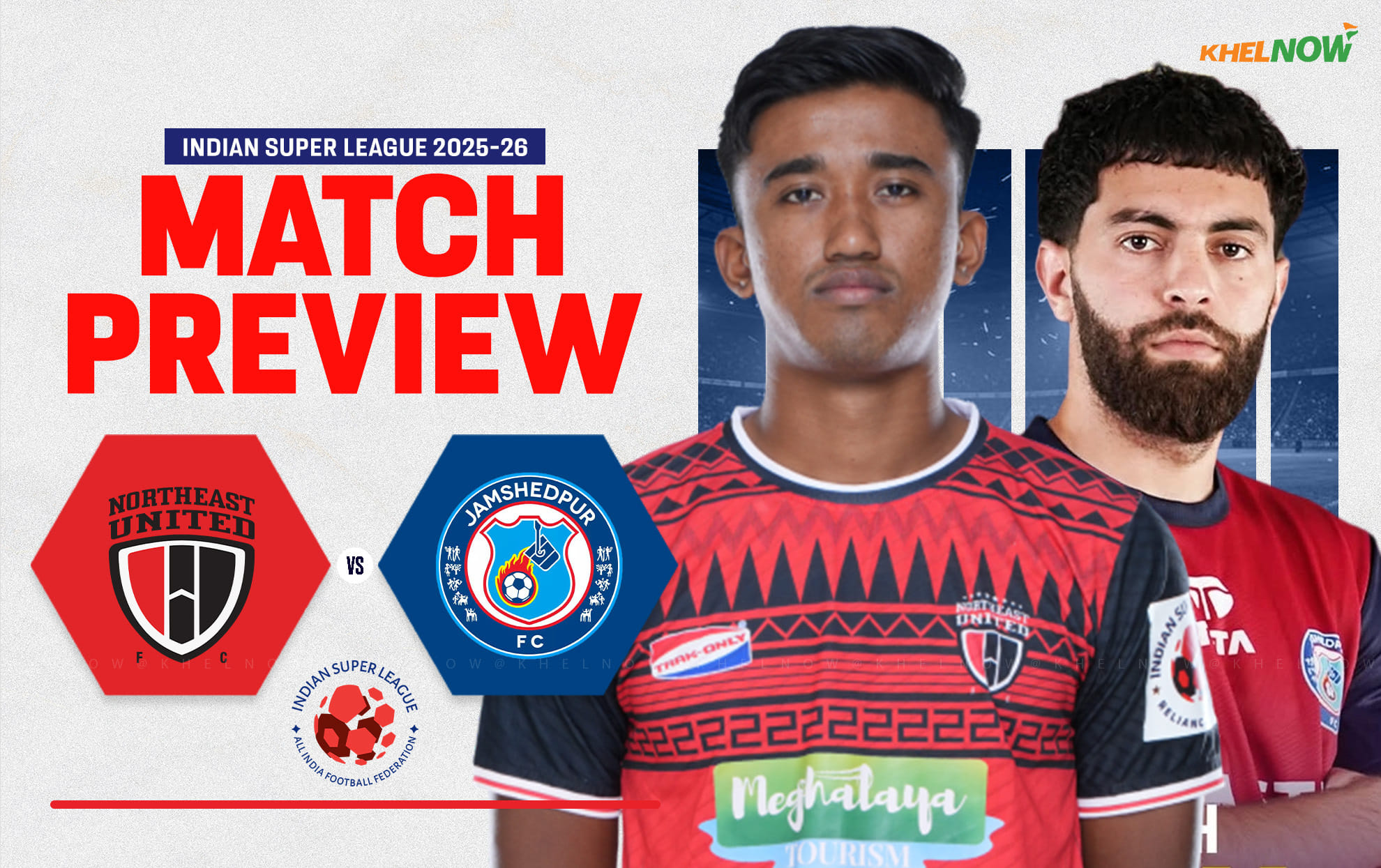 NorthEast United welcome Jamshedpur FC for first home clash of ISL 2025–26