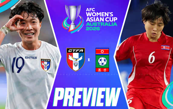 Chinese Taipei is set to face DPR Korea in the AFC Women's Asian Cup Playoffs to book a direct spot at FIFA World Cup 2027