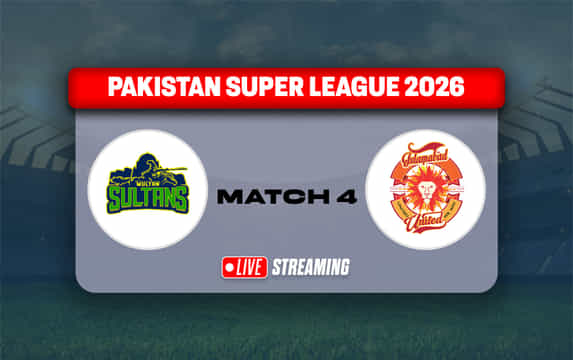 MUL vs ISL: Live streaming details, when & how to watch Multan Sultans vs Islamabad United Match 4 of PSL 2026