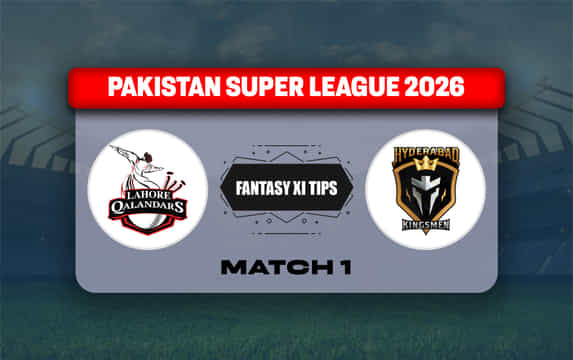 LAH vs HYK Dream11 Prediction, Dream11 Playing XI, Today Match 1, PSL 2026