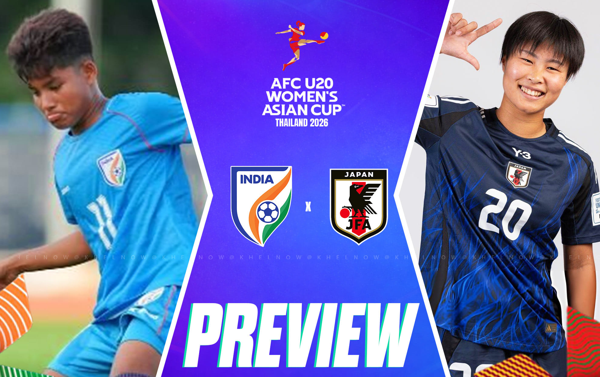India set for big challenge against Japan in AFC U-20 Women’s Asian Cup opener