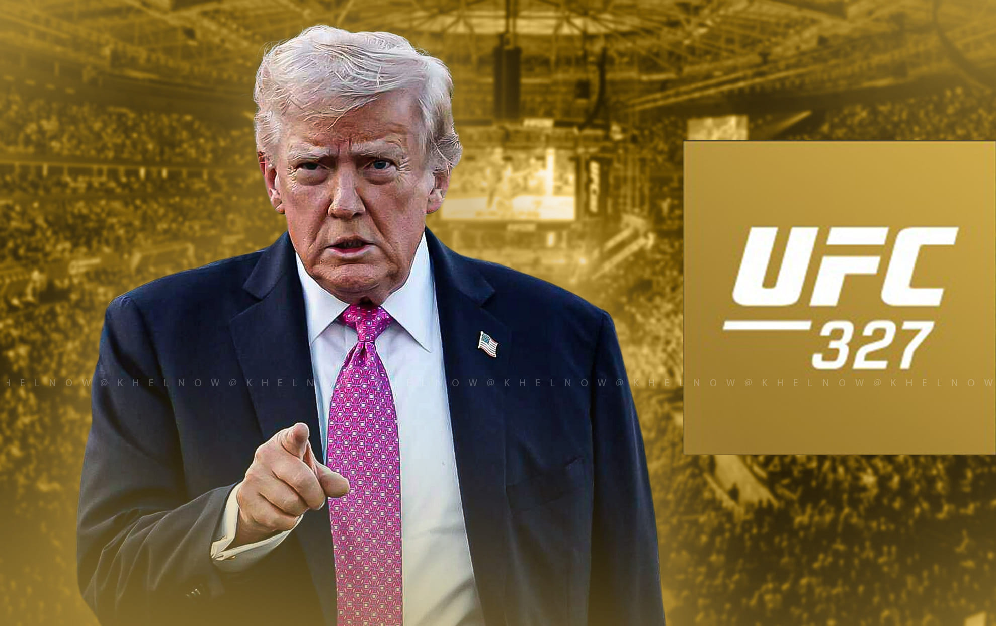 Donald Trump confirmed in attendance for UFC 327; South Lawn setup for White House Card will be special feature
