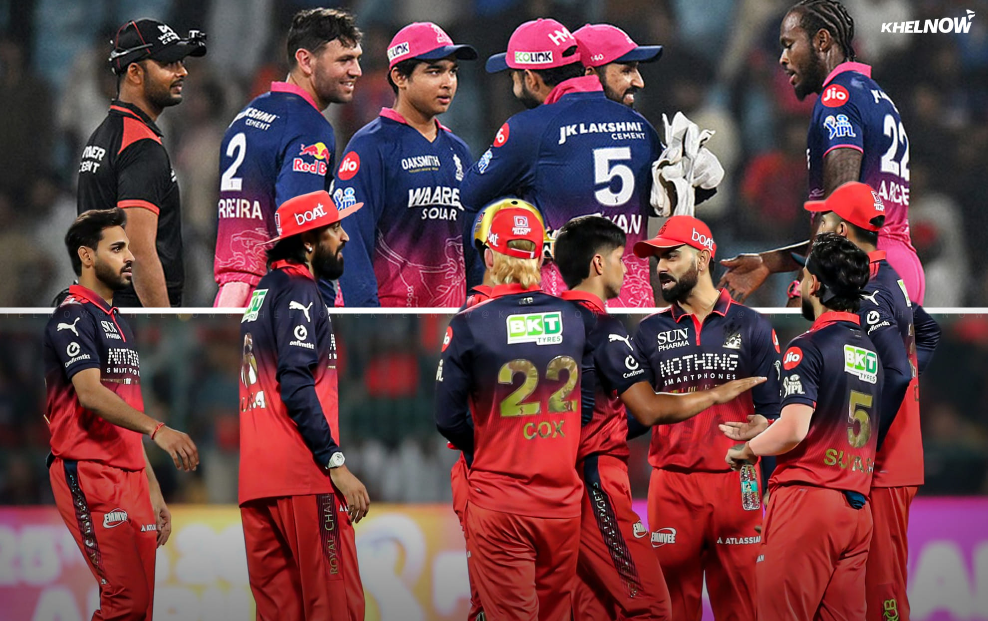 Top five lowest team totals in IPL