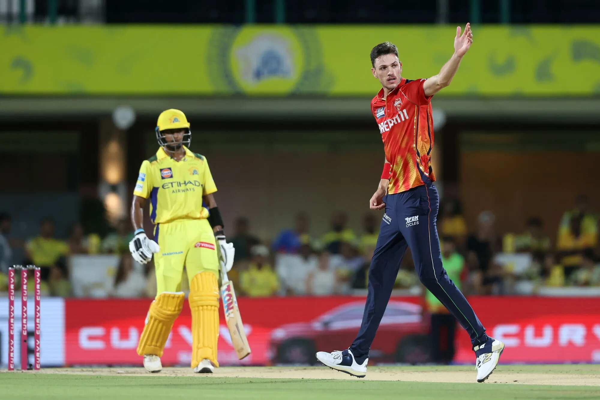 Who are the impact players nominated by CSK and PBKS for match 7 of IPL 2026?