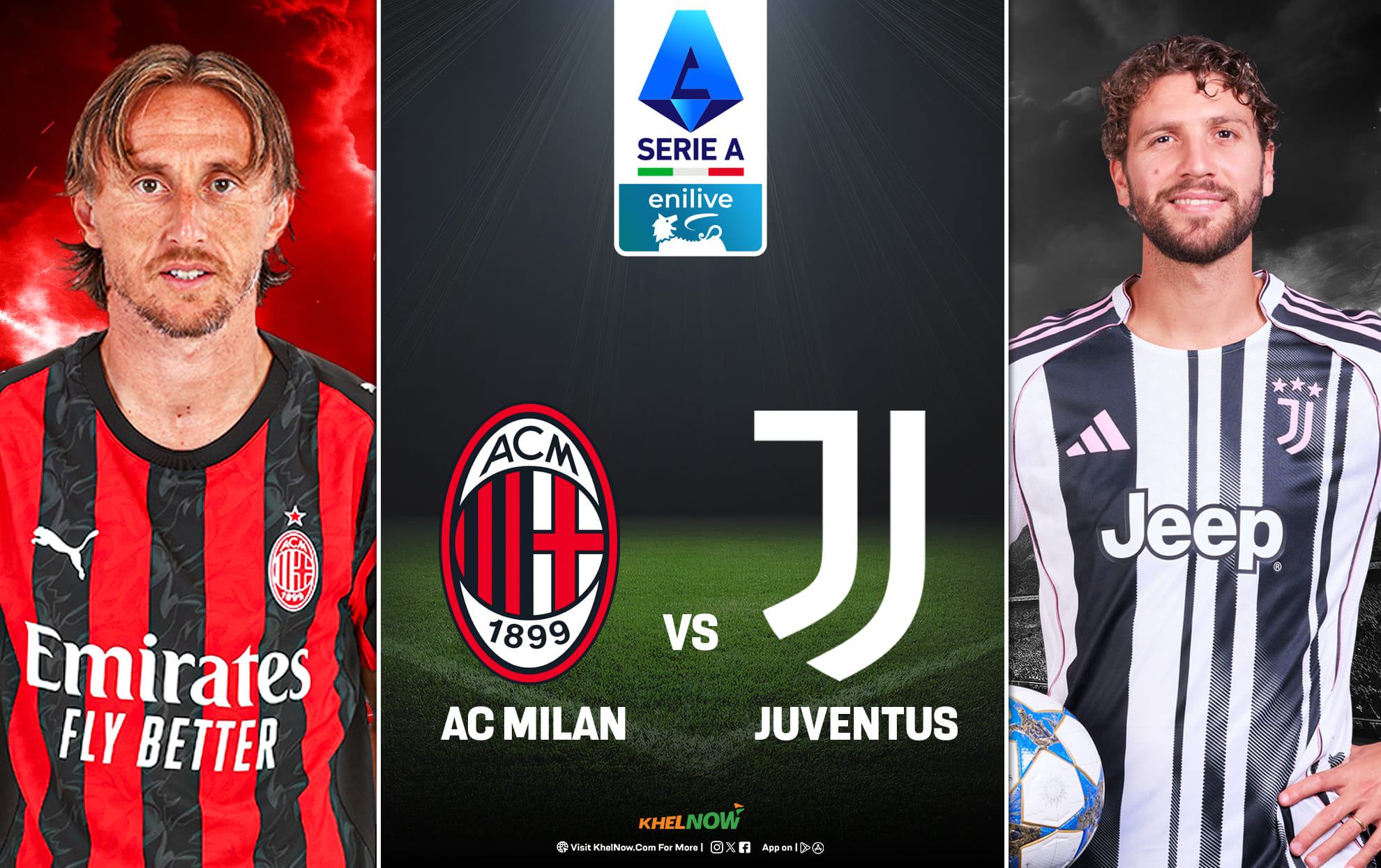 Preview: AC Milan vs Juventus prediction, odds, where to watch, time | Serie A 2025-26