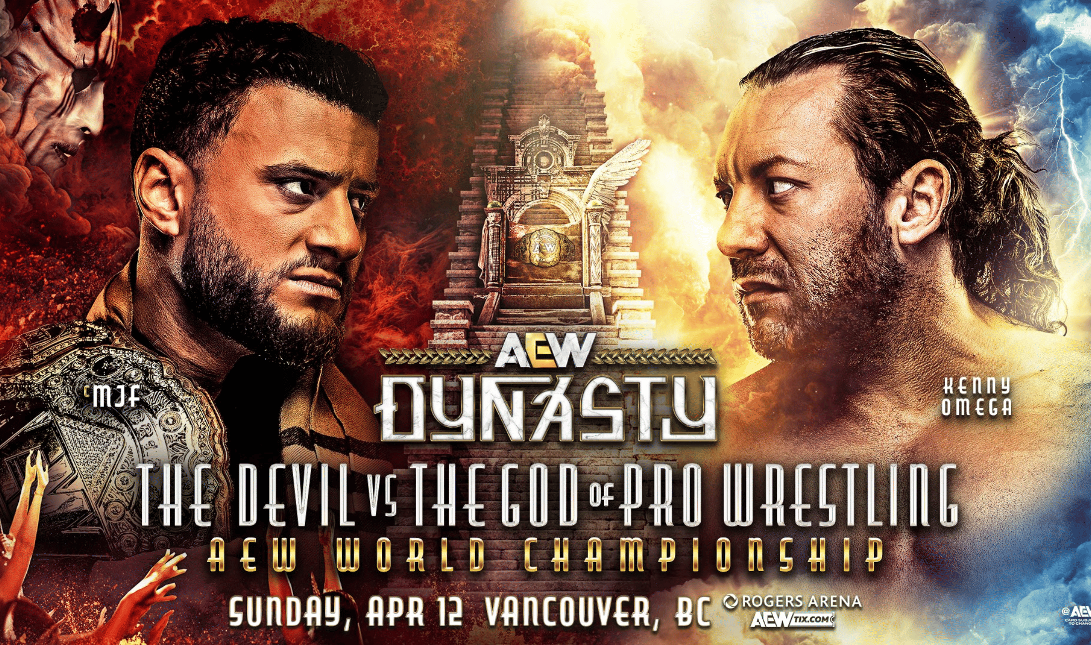 AEW Dynasty 2026 MJF vs Kenny Omega