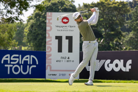 Ahmad Baig only Pakistani golfer in the Asian Tour Singapore Open