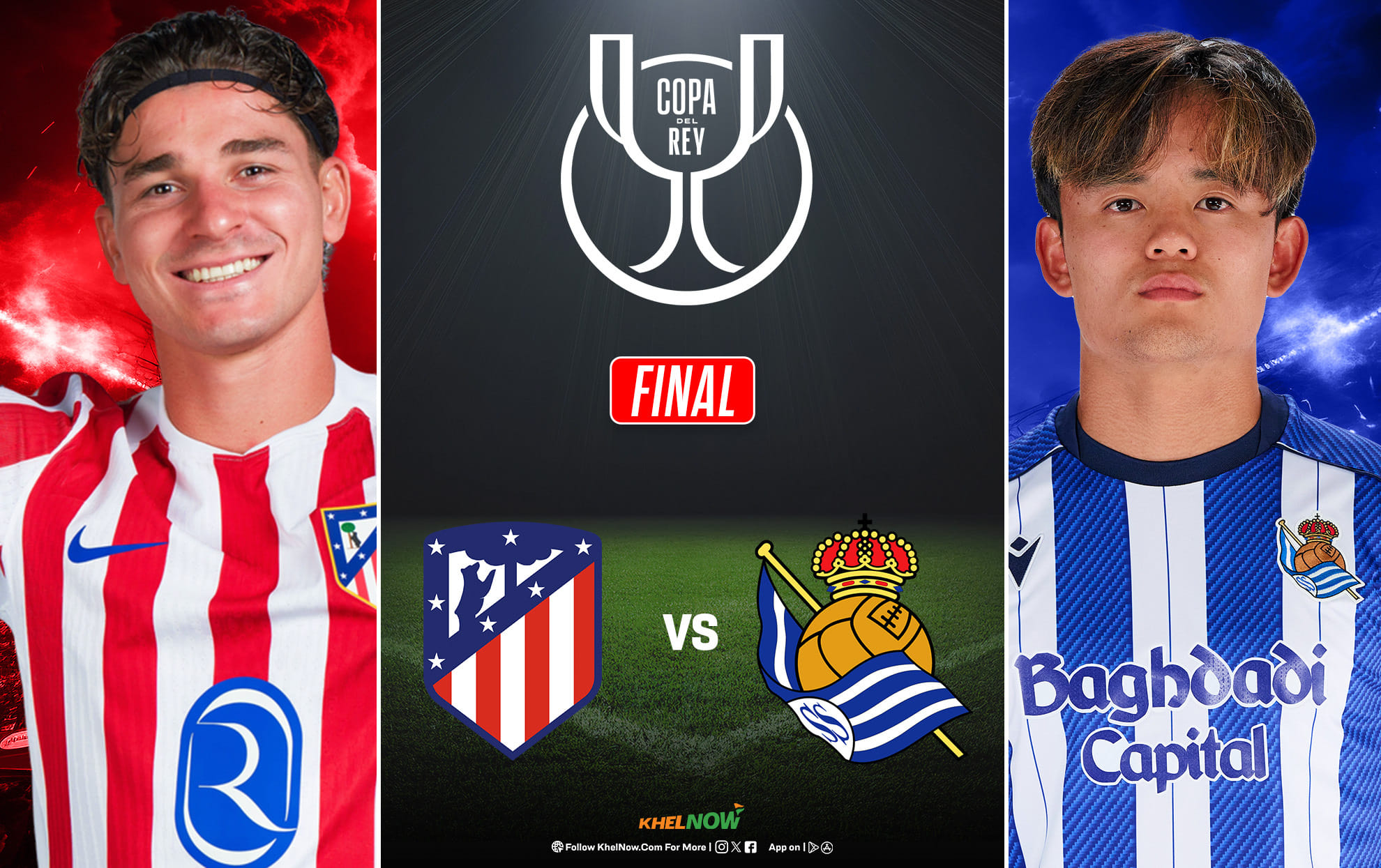 Preview: Atl&eacute;tico Madrid vs Real Sociedad prediction, odds, where to watch, time .. Copa del Rey 2025-26 Final