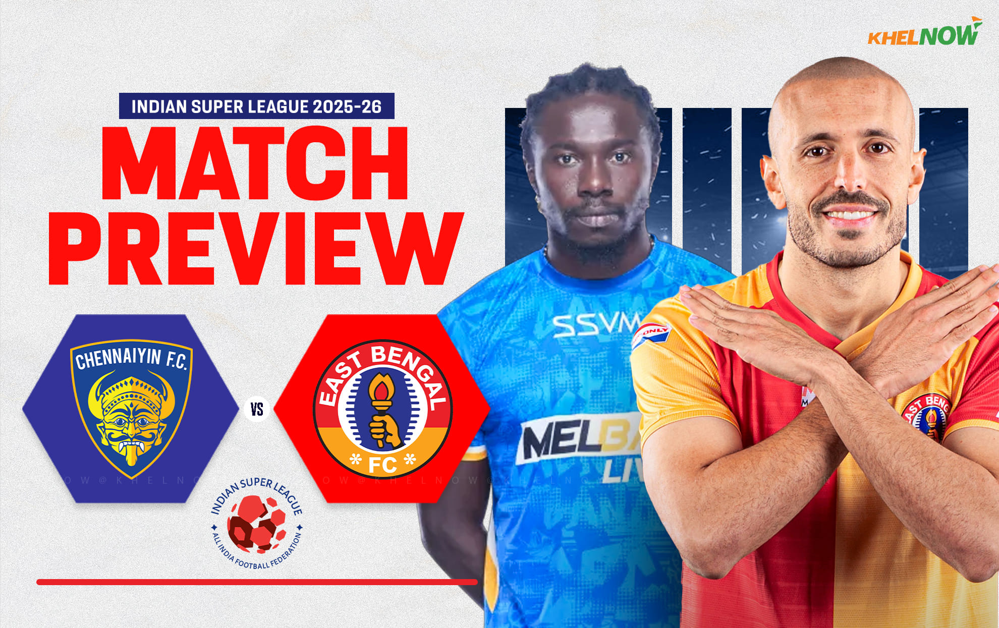 East Bengal FC target vital points away from home against Chennaiyin FC