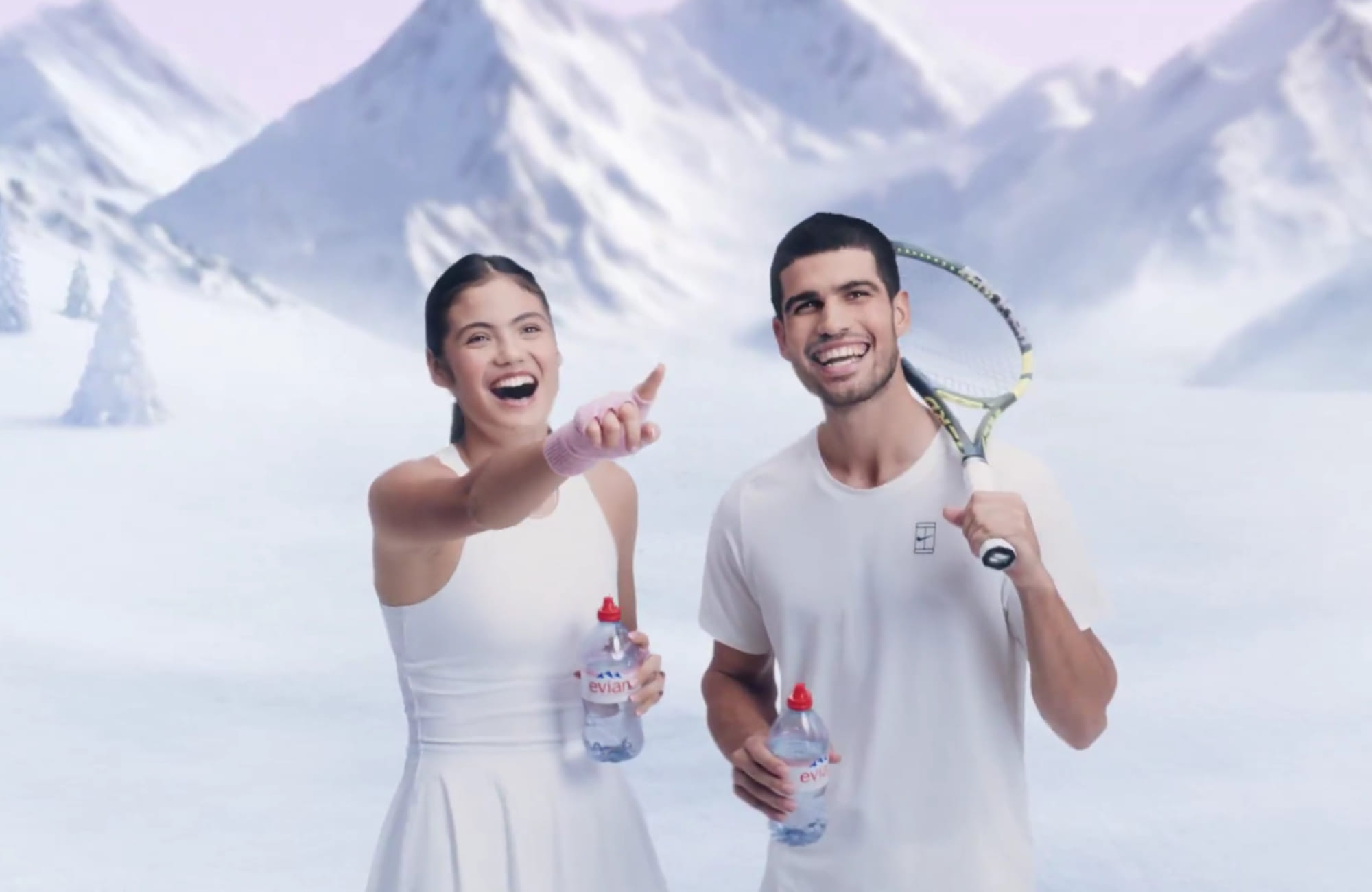 Carlos Alcaraz-Emma Raducanu team up in latest 'spring water' campaign [Watch Video]