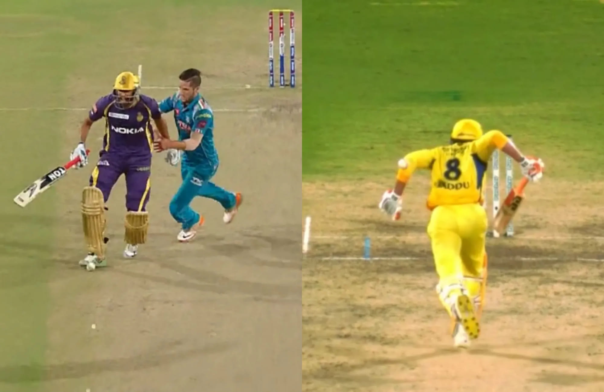 आईपीएल में फील्डिंग में बाधा डालने के कारण आउट हुए सभी खिलाड़ियों की लिस्ट