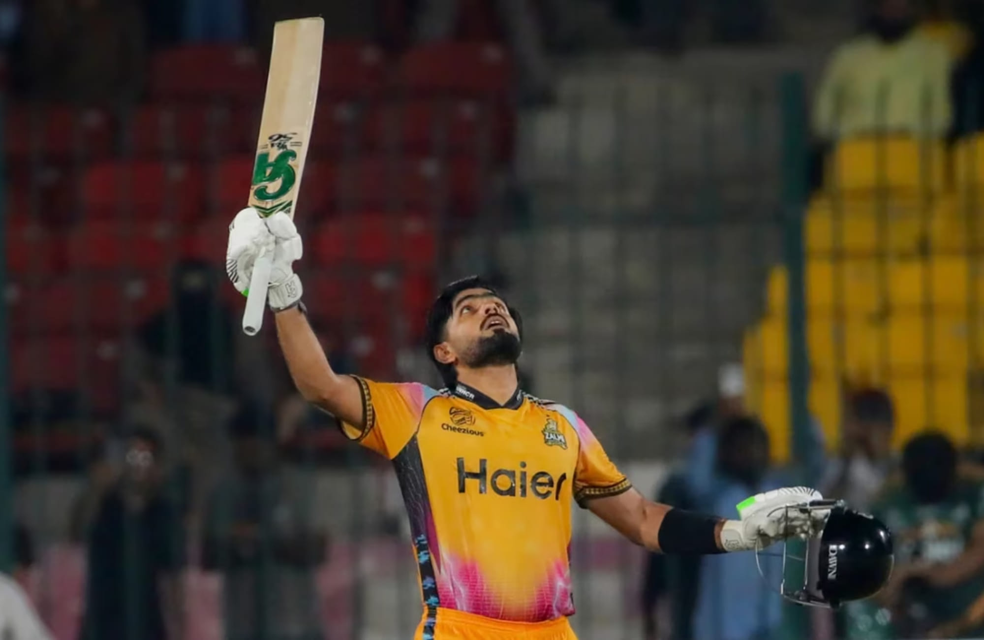 How many runs has Babar Azam scored in PSL 2026 so far?