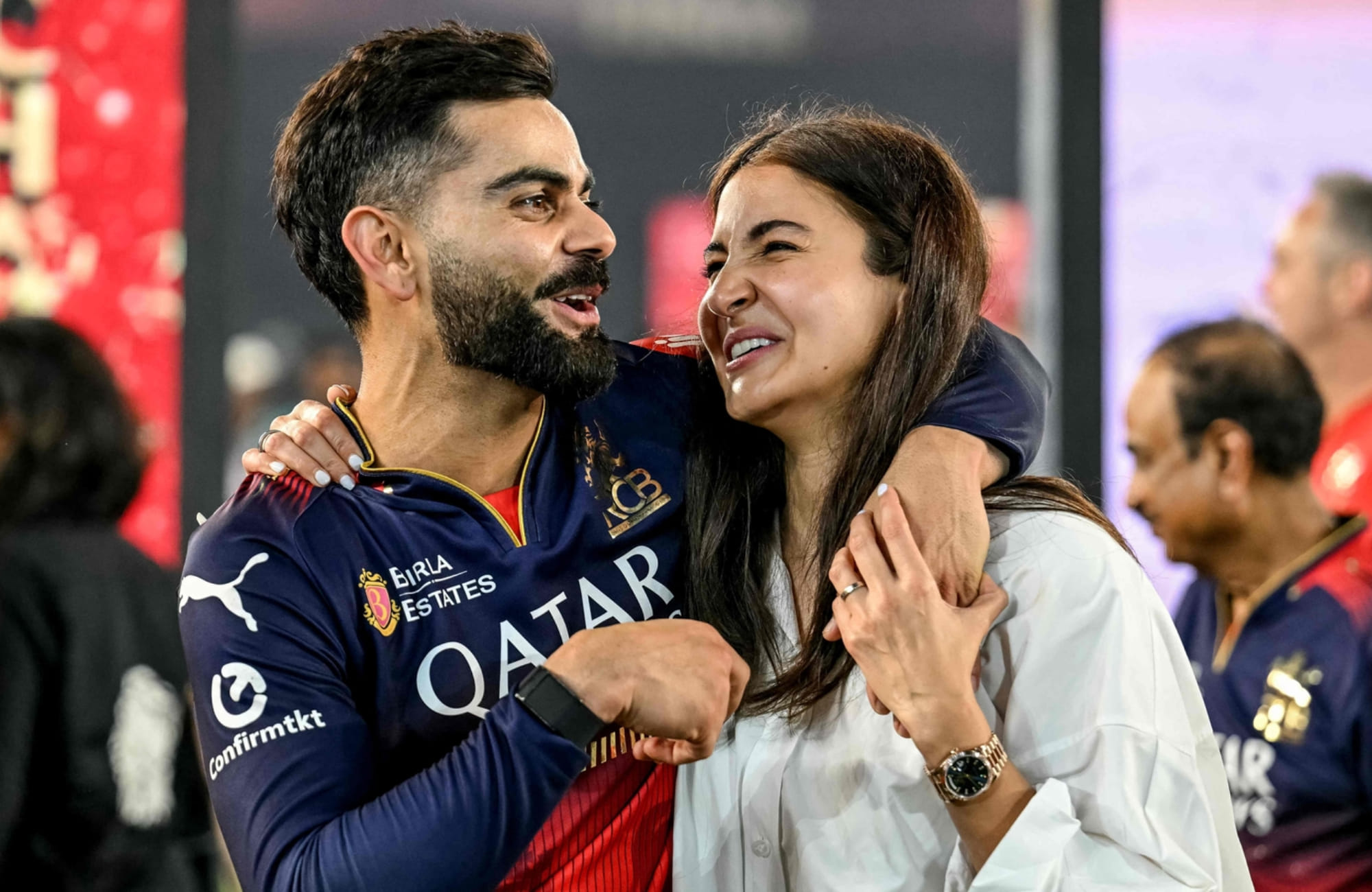 Virat Kohli and Anushka Sharma