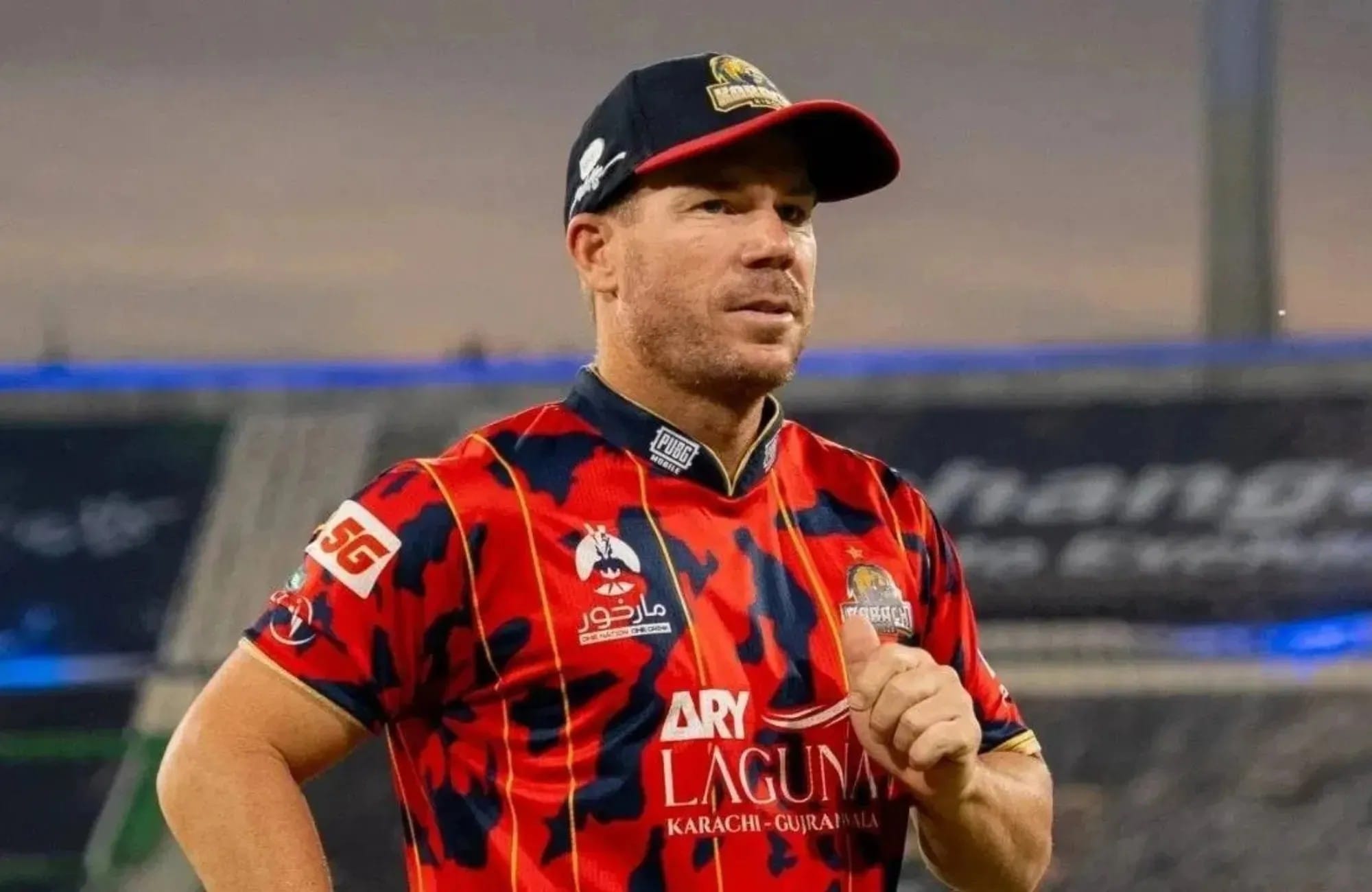 Why did David Warner miss KAR vs ISL match of PSL 2026?