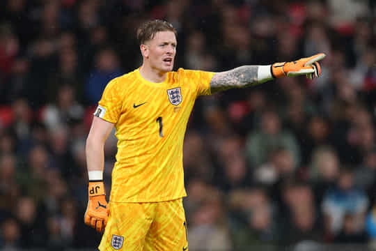 Jordan Pickford of England