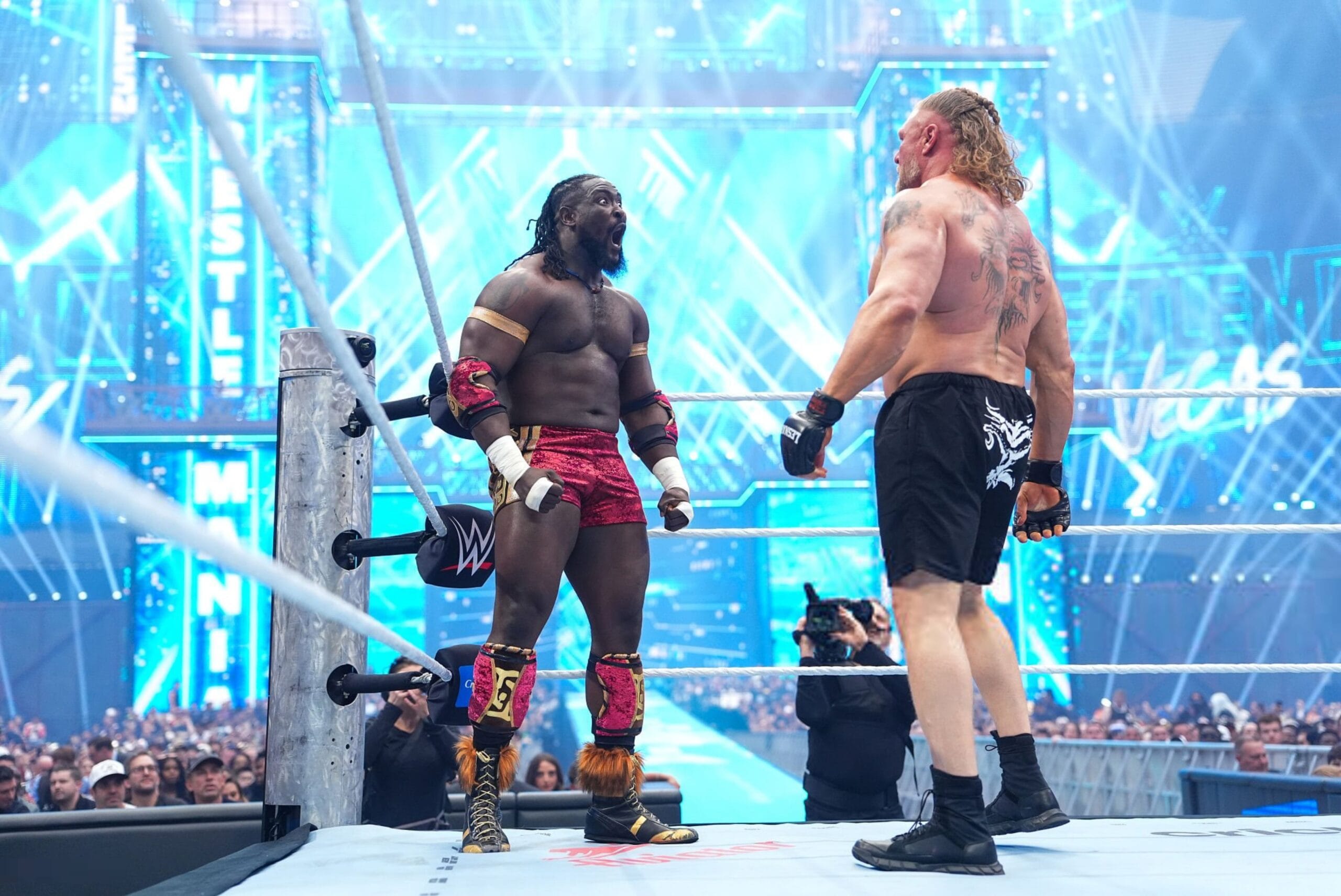 WWE WrestleMania 42 Results: Oba Femi pins Brock Lesnar