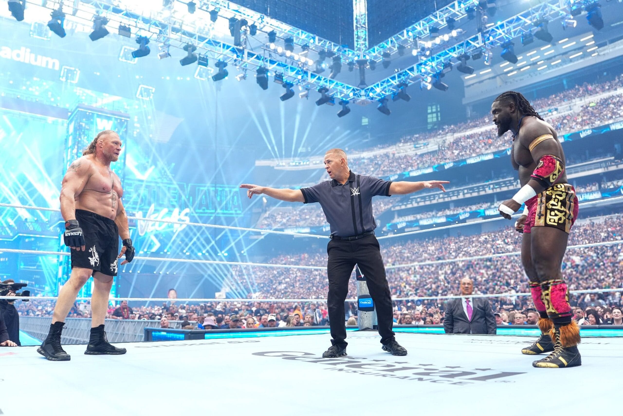 Brock Lesnar retires after loss to Oba Femi at WWE WrestleMania 42 Night 2