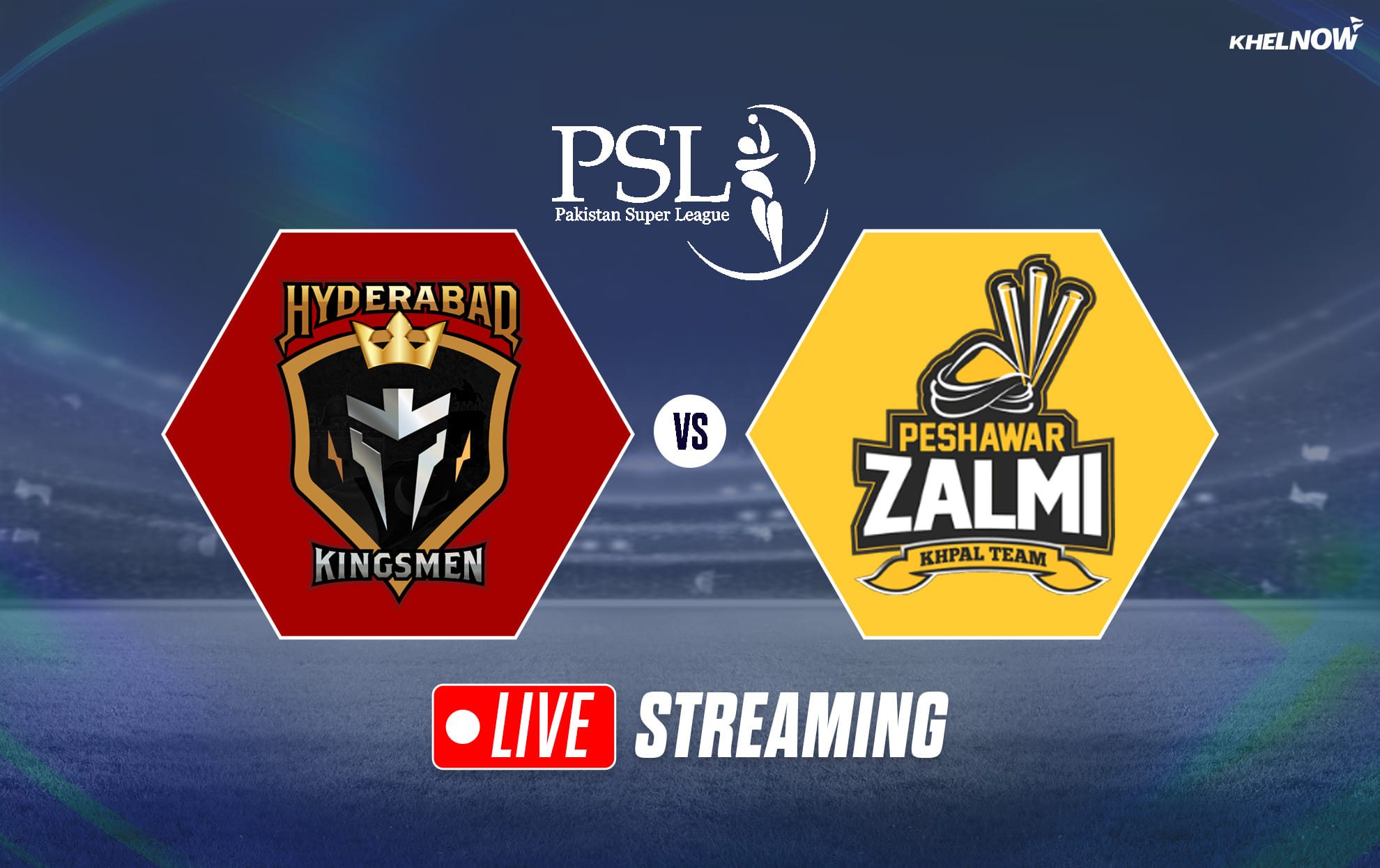 HYK vs PES Live streaming details, when & how to watch Hyderabad Kingsmen vs Peshawar Zalmi Match 15 of PSL 2026