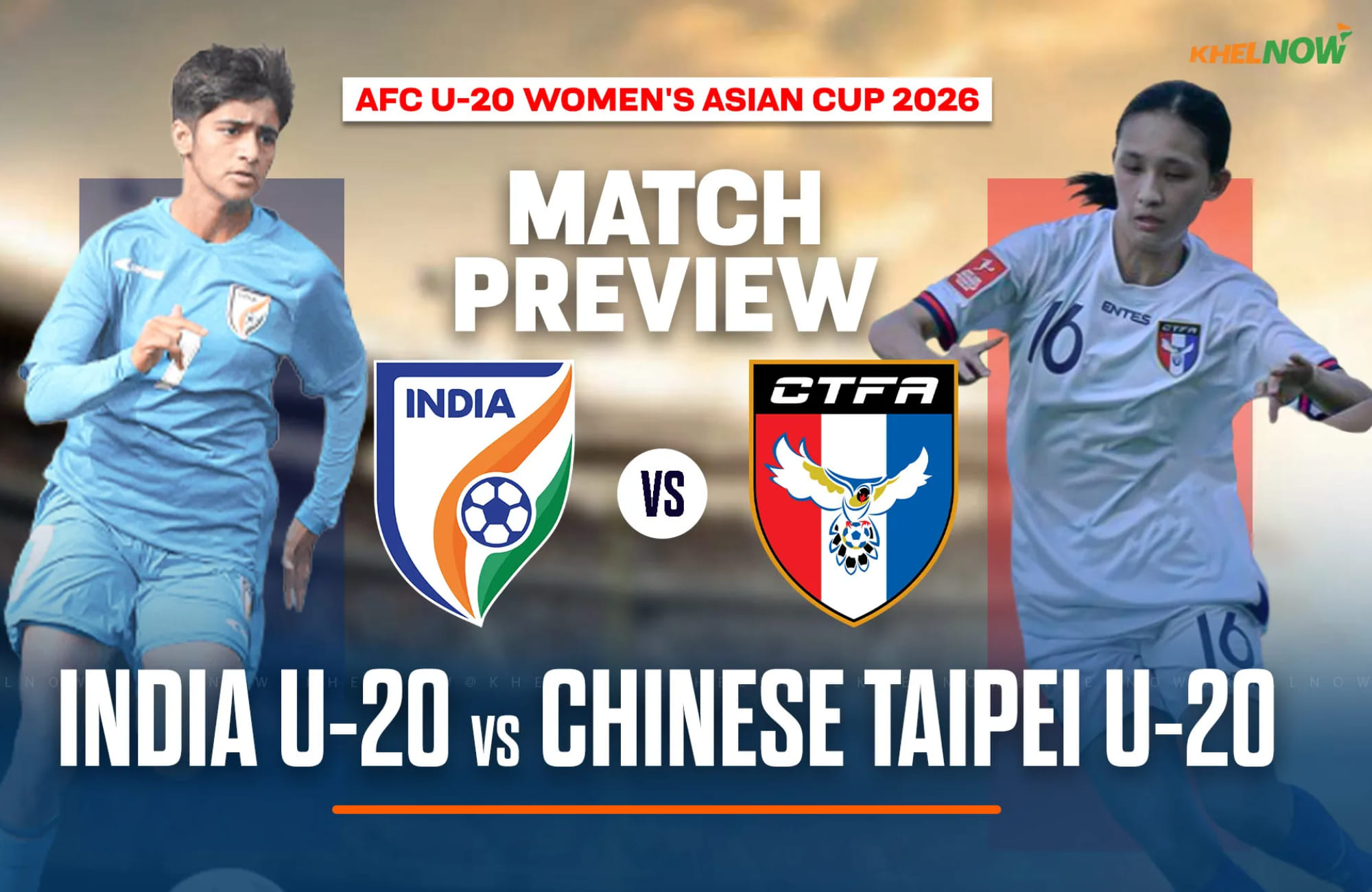 एशियन कप 2026 में भारत के सामने होगी चीनी ताइपे की चुनौती; जीत के इरादे से उतरेगी दोनों टीमें