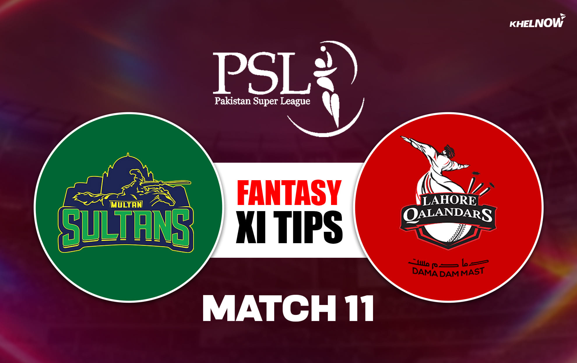 MUL vs LAH Dream11 Prediction, Dream11 Playing XI, Today Match 11, PSL 2026