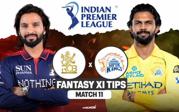 RCB vs CSK Dream11 Prediction, Dream11 Playing XI, Today Match 11, IPL 2026