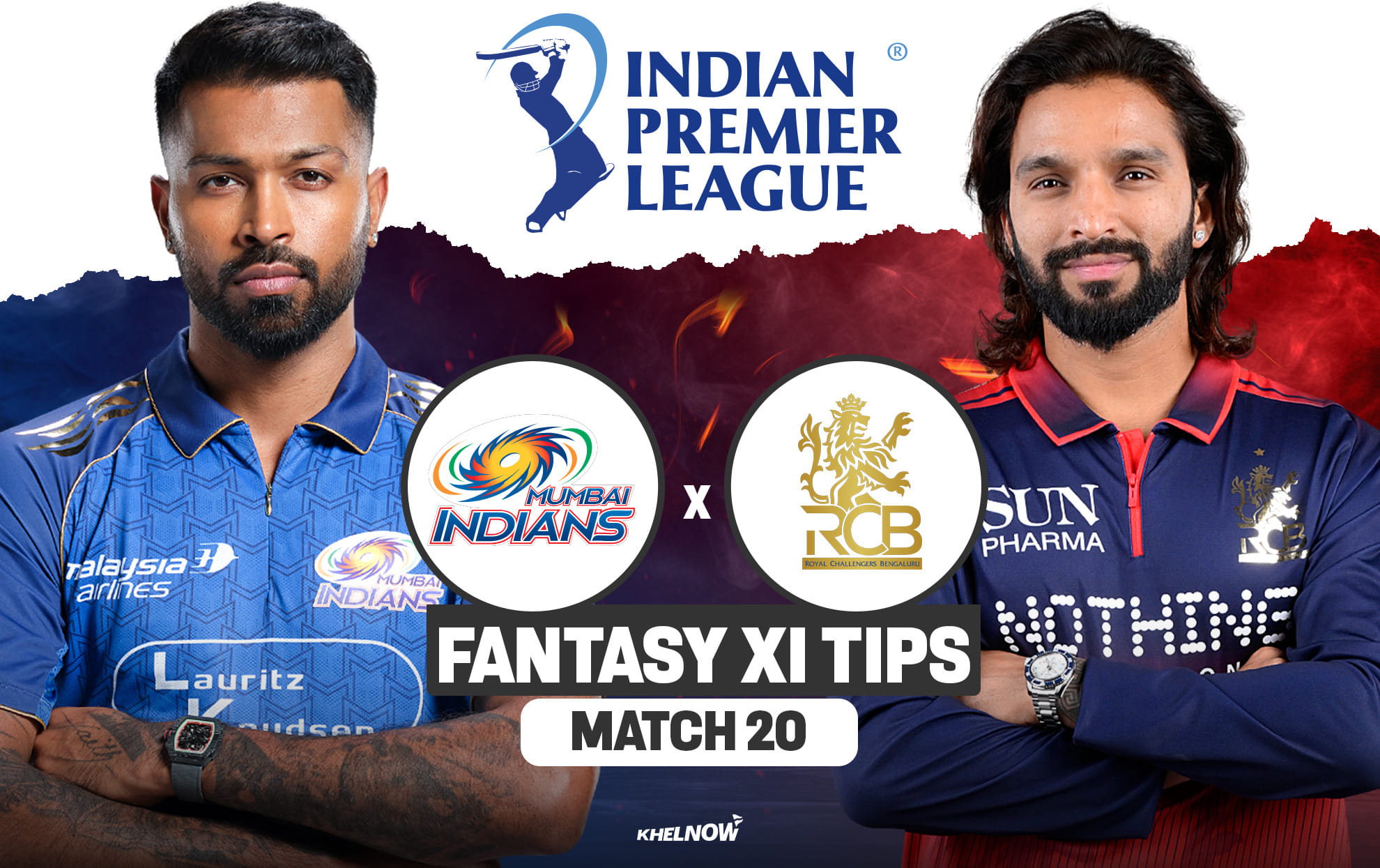 MI vs RCB Dream11 Prediction, Dream11 Playing XI, Today Match 20, IPL 2026