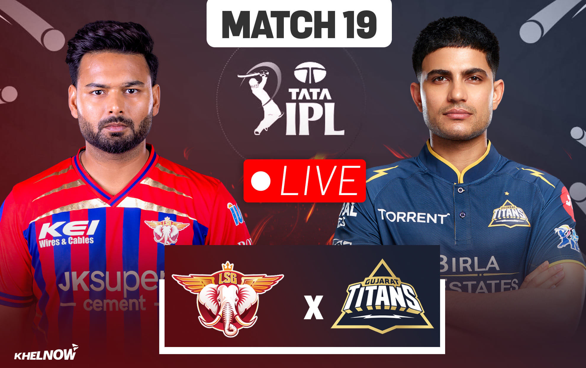 LSG vs GT Live streaming details, when & how to watch Match 19 of IPL 2026