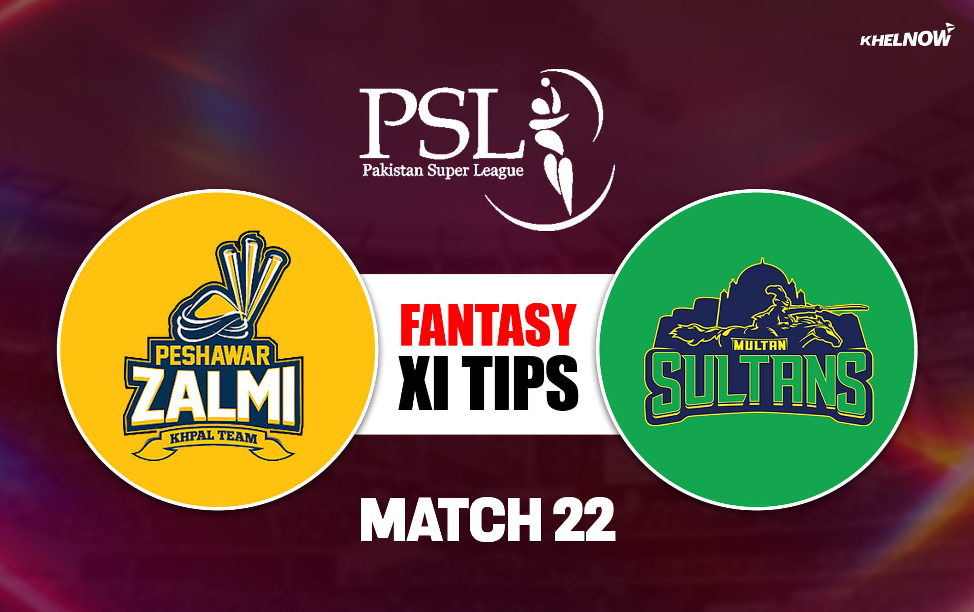PES vs MUL Dream11 Prediction, Dream11 Playing XI, Today Match 22, PSL 2026