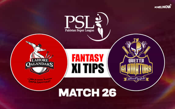 LAH vs QUE Dream11 Prediction, Dream11 Playing XI, Today Match 26, PSL 2026