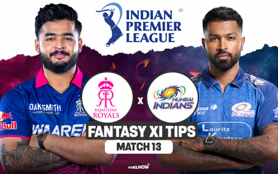 RR vs MI Dream11 Prediction, Dream11 Playing XI, Today Match 13, IPL 2026