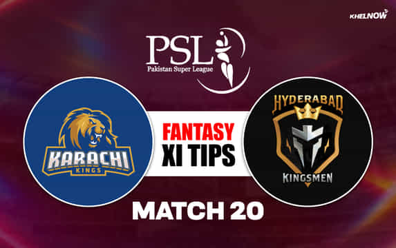 KAR vs HYK Dream11 Prediction, Dream11 Playing XI, Today Match 20, PSL 2026