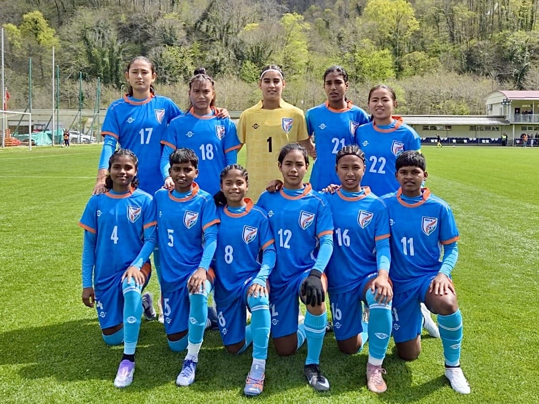 India U-17 Women fall short against Russia in the first friendly