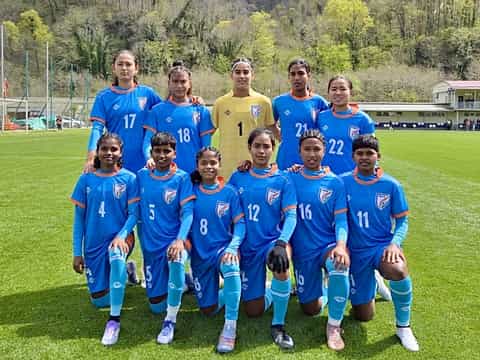 India U-17 Women fall short against Russia in the first friendly