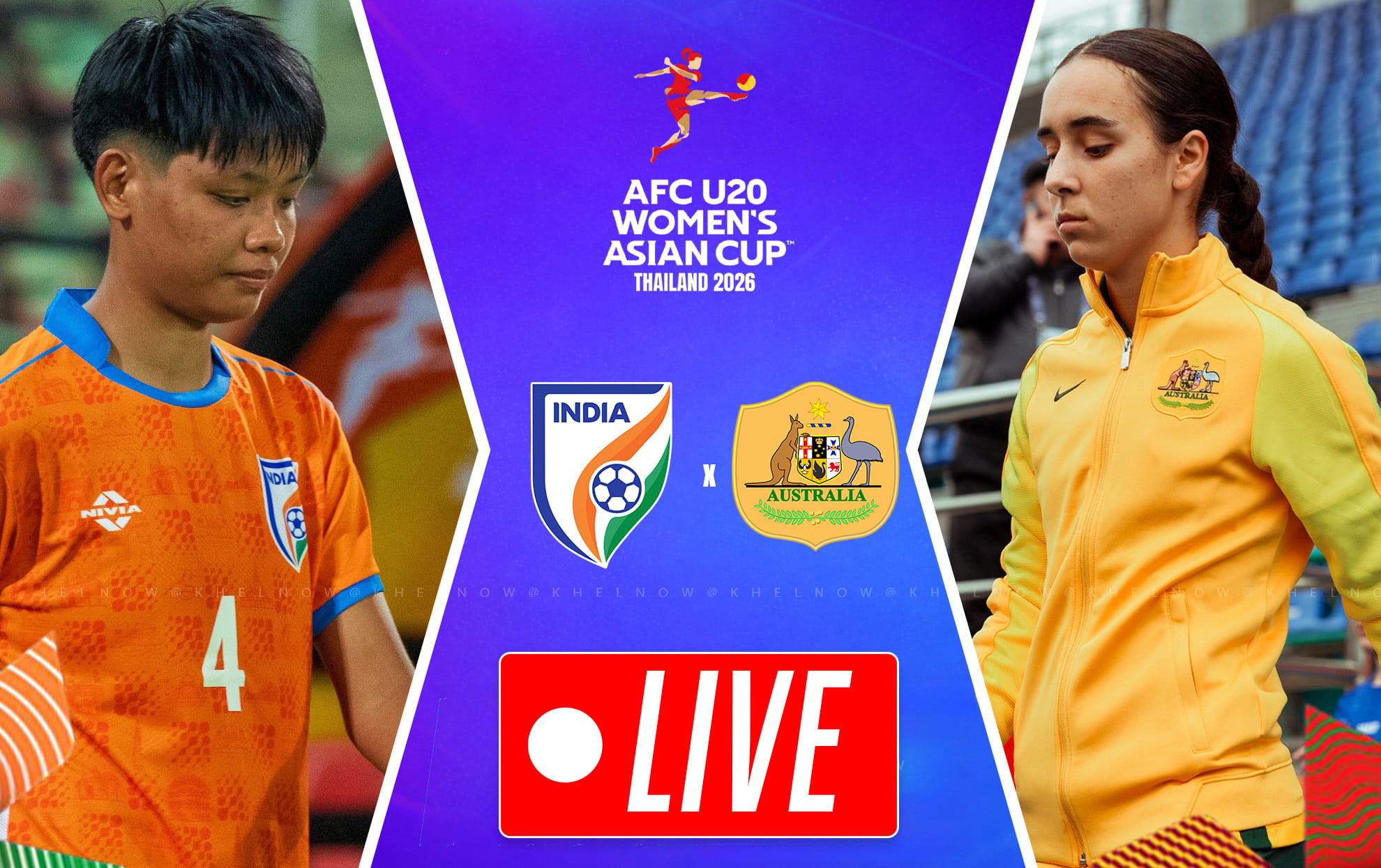 India U20 Women vs Australia U20 Women Live: Follow AFC U-20 Women’s Asian Cup LIVE