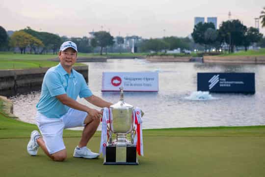 Singapore Open 2026 winner Jeongwoo Ham