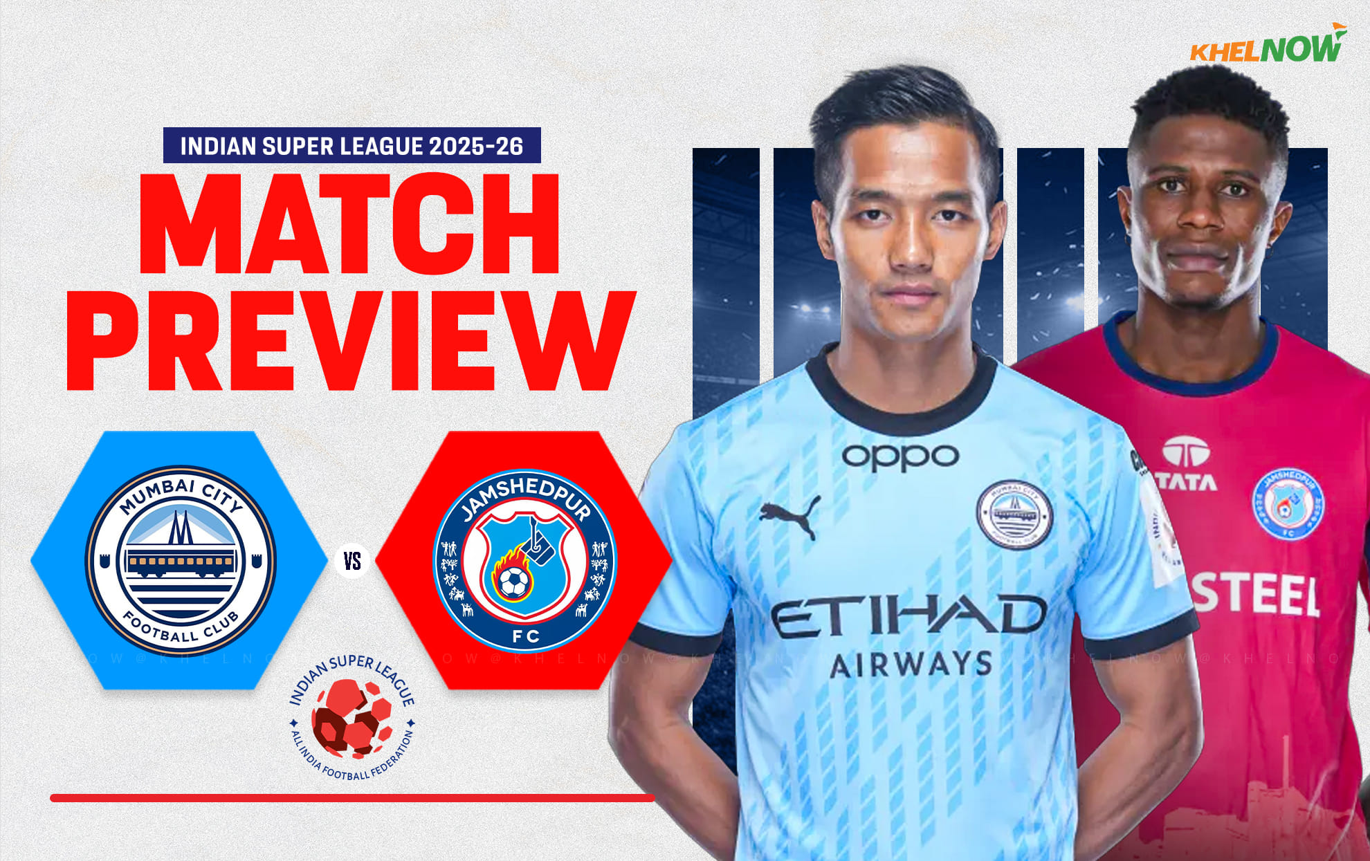 Mumbai City FC eye a crucial win over Jamshedpur FC to maintain the top spot