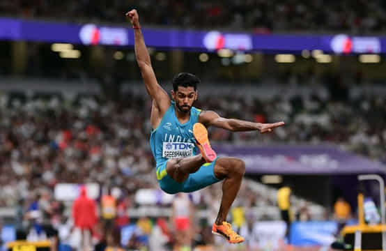 Murali Sreeshankar clears 8m to clinch men's long jump gold at Indian Athletics Series 1