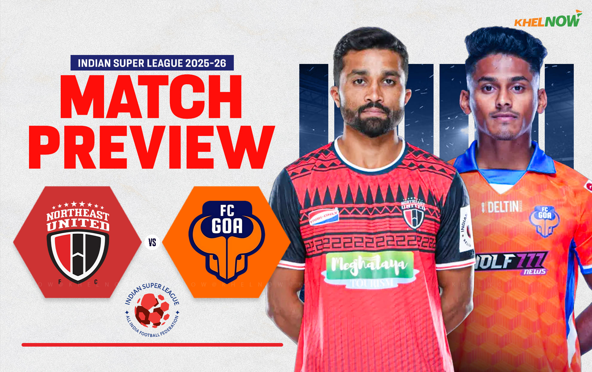 NorthEast United aim for revival as FC Goa chase for ISL title