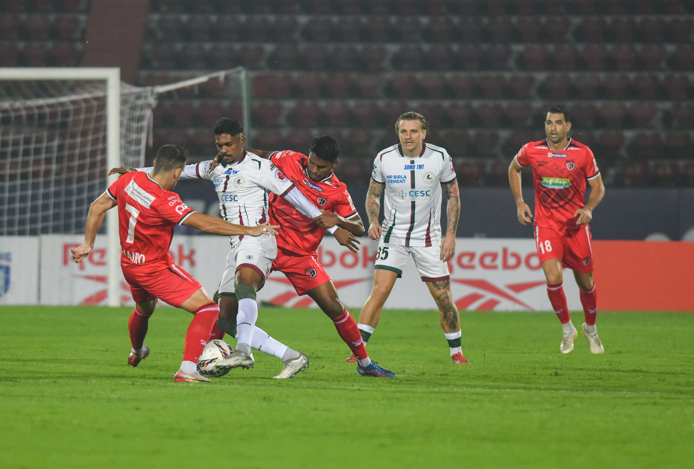 Robson fires Mohun Bagan SG to win in a rain-disrupted match against NorthEast