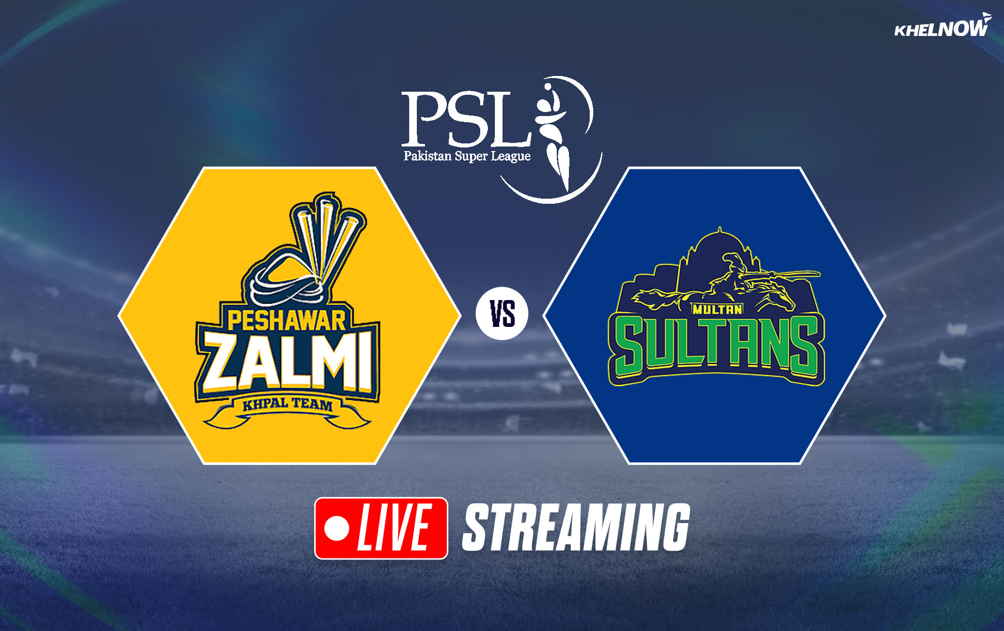 PES vs MUL Live streaming details, when & how to watch match 22 of PSL 2026