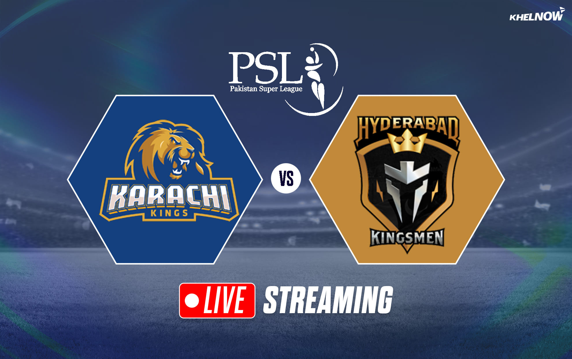 KAR vs HYK Live streaming details, when & how to watch Karachi Kings vs Hyderabad Kingsmen Match 20 of PSL 2026